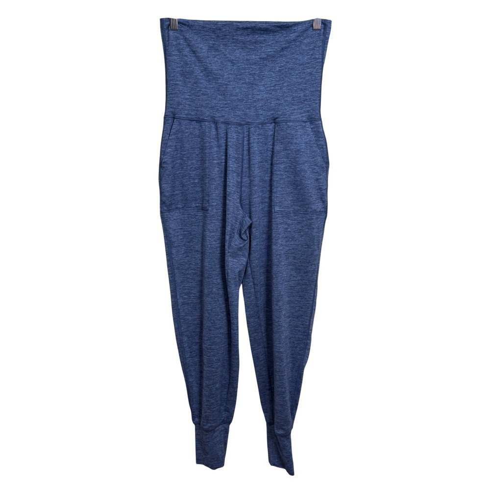 OFFLINE by Aerie Blue Space Dye High Waisted Joggers S P Pockets Athleisure
